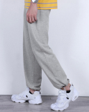 OEM Private Logo Customized Solid Color Sports GYM Casual Trouser S-3XL