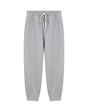 300g Men's Twill Cotton Retro Casual Sweatpants Loose Sports Pants S-3XL