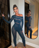 Women Fishnet Wholesale Sexy Party Jumpsuit One size