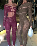 Women Fishnet Wholesale Sexy Party Jumpsuit One size