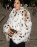 Winter Hot Sale Fashion Girl Fur Coat XS-L