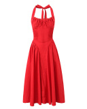 Sleeveless Cute Summer Long Vacation Dress S-L