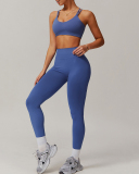 Wholesale Women Criss Back Double Sling Sports Bra S-XL