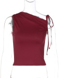 Wholesale Women Sleeveless Summer Tops S-L