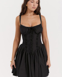 Sleeveless Summer Lace Women Cute Lovely Girl Dress S-XL