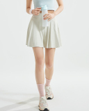 Women Running Tennis Golf High Waist Lined Skirts Black Apricot Sky Cyan Coffee S-2XL