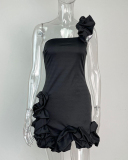 Ruffle Women New Summer Short Party Dress S-XL