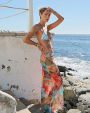 3pcs Floral Printed Set Women Wholesle Swimwear Set S-L