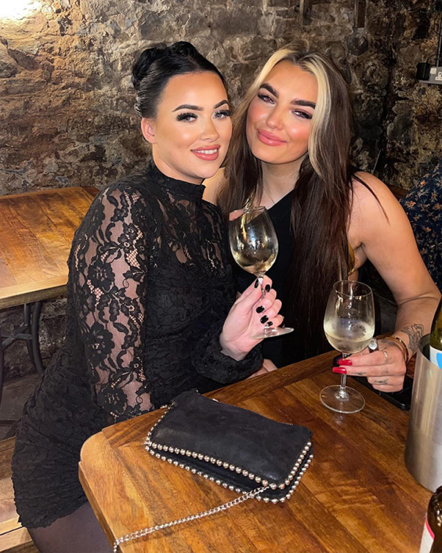 Long Sleeve Lace See Through Women Causal Dress S-L