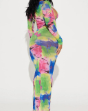 3PCS Set Women Wholesale Floral Printed Swimwear Set S-L
