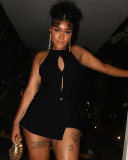 Sleeveless Women Party Two Piece Short Set S-L