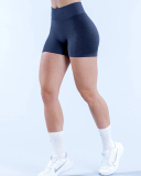 OEM Women Seamless Ruched Hips Lift Work Out Fintess Shorts XS-XL