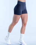 OEM Women Seamless Ruched Hips Lift Work Out Fintess Shorts XS-XL