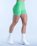 OEM Women Seamless Ruched Hips Lift Work Out Fintess Shorts XS-XL