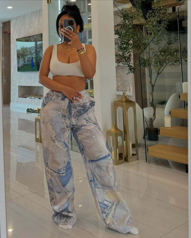 Wide Leg Women Wholesale Fashion Trousers Pants S-XXL