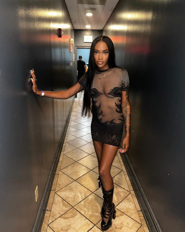 Fishnet Wholesale Women See Through Short Dress One Size