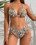 Leopard Printed Wholesale Women Bikini Set S-L