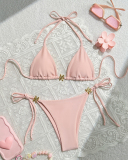 Wholesale Women Pink Cute Girl Swimming Wear