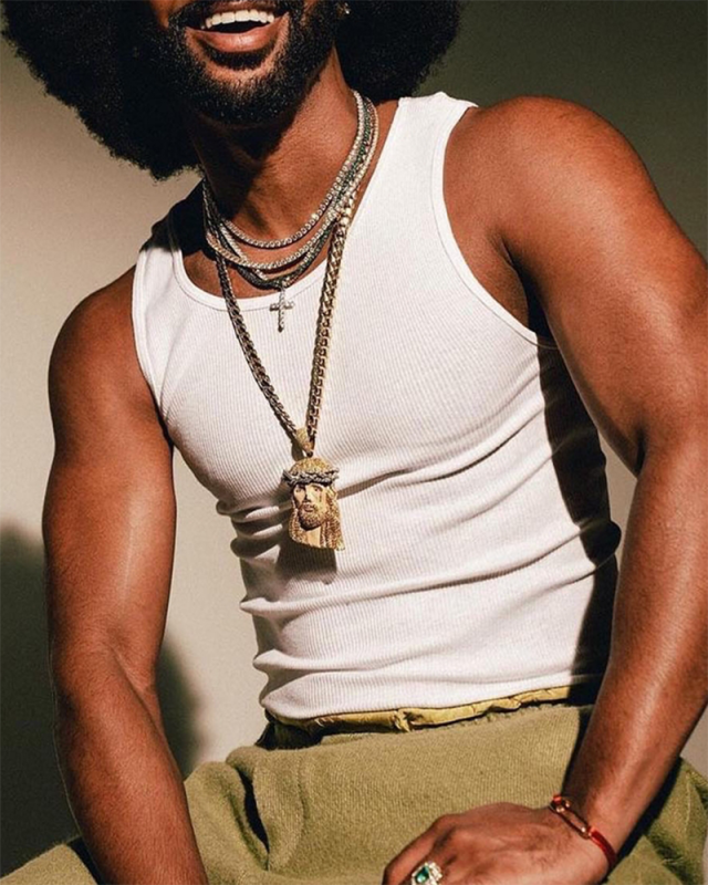 Logo Customized Mens Summer Fitness Fashion Solid Color Sports Vest S-3XL