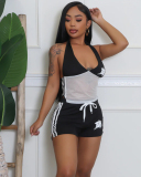 Black Women Summer Short Set S-XL
