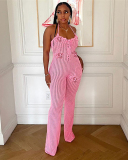 Crochet Women Wholesale Knitted Jumpsuit S-L