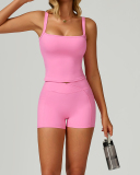Women OEM Logo Square Neck Sports Vest S-XL