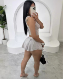 Hot Sale Women Summer Two Piece Skirt Set S-L