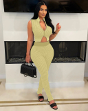 Wholesale Women Fashion Summer Two Piece Pant Set XS-XXL