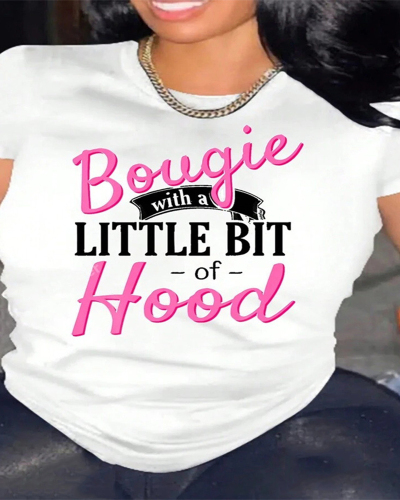 Women Printed Summer Fashion T-shirts S-5XL