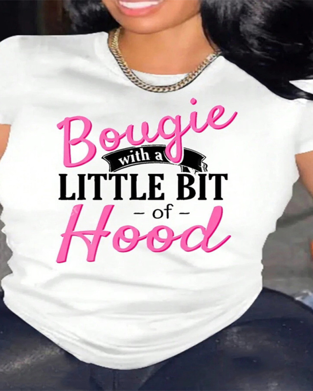 Women Printed Summer Fashion T-shirts S-5XL