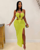Open Back Women New Long Sexy Dress S-XXL