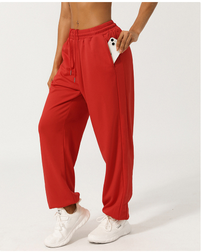 Women Comfort Running Casual Wide Leg Loose Sweatpants S-XL