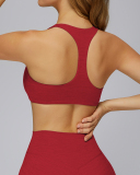 Brushed Yoga Bra Outdoor I-Shaped Back Fitness Wear for Women Running Tights Casual Sports Underwear S-XL