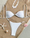 Solid Color Women New Sexy Swimwear XS-L