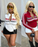 Long Sleeve Women Fashion Autumn Girl Two Piece Skirt Set S-XL