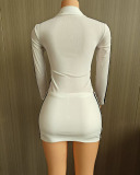 Long Sleeve Women Fashion Autumn Girl Two Piece Skirt Set S-XL