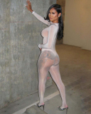 Long Sleeve Skinny Women Tight Jumpsuit One Size