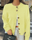 Wholesale Women Winter Warm Kniited Coat Sweater S-XL
