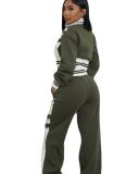 Ladies Women New Fashion Casual Two Piece Pant Set S-XXL