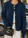 Wholesale Women Winter Warm Kniited Coat Sweater S-XL