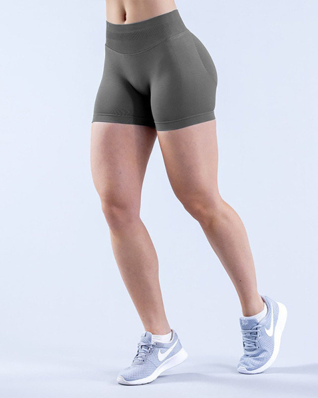 Wholesale Popular Hips Lift Seamless Sports Yoga Shorts XS-XL