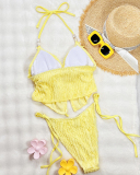 Wholesale Yellow Women Hot Sexy Bikini S-L