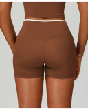 OEM Wholesale High Waist Seamless Sports Yoga Shorts S-XL