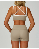 OEM Wholesale Logo Printed Women Sport Yoga Bra S-XL