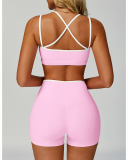 OEM Wholesale Logo Printed Women Sport Yoga Bra S-XL