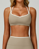 OEM Wholesale Logo Printed Women Sport Yoga Bra S-XL