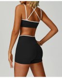 OEM Wholesale Logo Printed Women Sport Yoga Bra S-XL