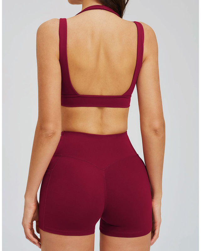 OEM New Arrival Wholesale Logo Printed Women Sport Yoga Bra S-XL
