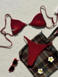 Leopard Printed Women Cute Bikini Set S-L