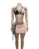 3pcs Printed Set Women Swimwear S-XL